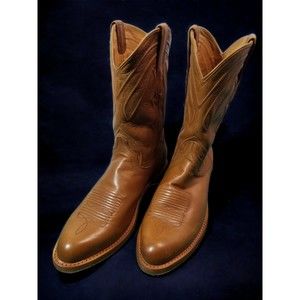 Tecovas "The Jason" Cowboy Boots Water Resistant Leather Hand Crafted Sz. 10 EUC